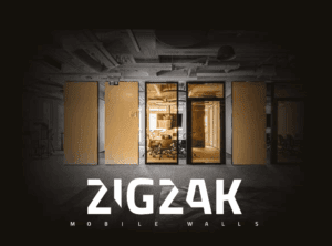 Mobile walls - ZIGZAK