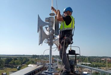 DSE warning siren installation