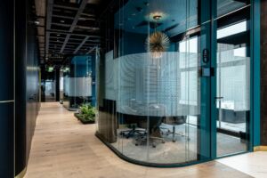 Purian door in CMS Poland office, Warsaw (Poland)