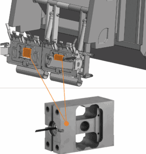 Waste weighing system