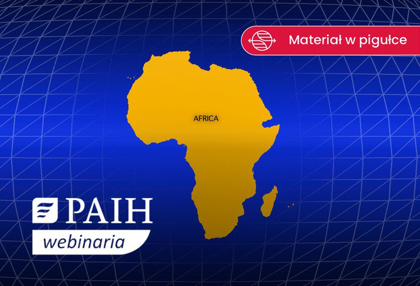 mapa kontynentu Afryki