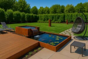Corten Steel Ponds – Elegance and Durability in Your Garden

