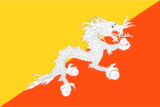 Flaga Bhutanu