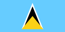 Flaga Saint Lucia