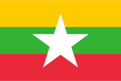 Flaga Mjanma